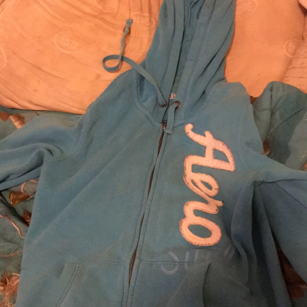 Blue sweatshirt